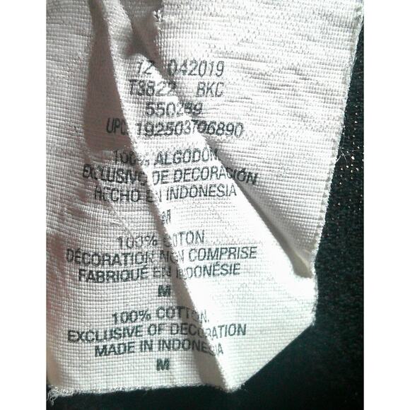 Champion Men's Long Sleeve Black T-shirt Medium - Picture 6 of 6